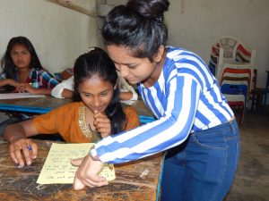 Sushmita sunar guide to writing goal of Nirupa Poudel